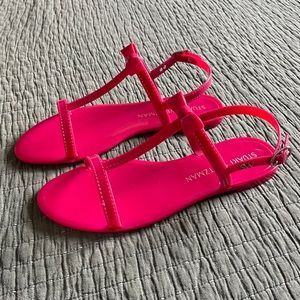 Stuart Weitzman Jelly Bow Sandals